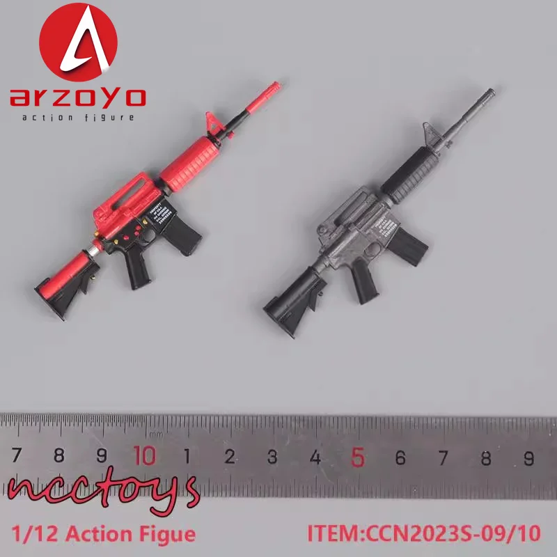 2023s Serie 1/12 Schaal AK47 Revolver Pistool Wapen Model Accessoires Fit 6 ''Man Vrouwelijke Soldaat Action Figure speelgoed