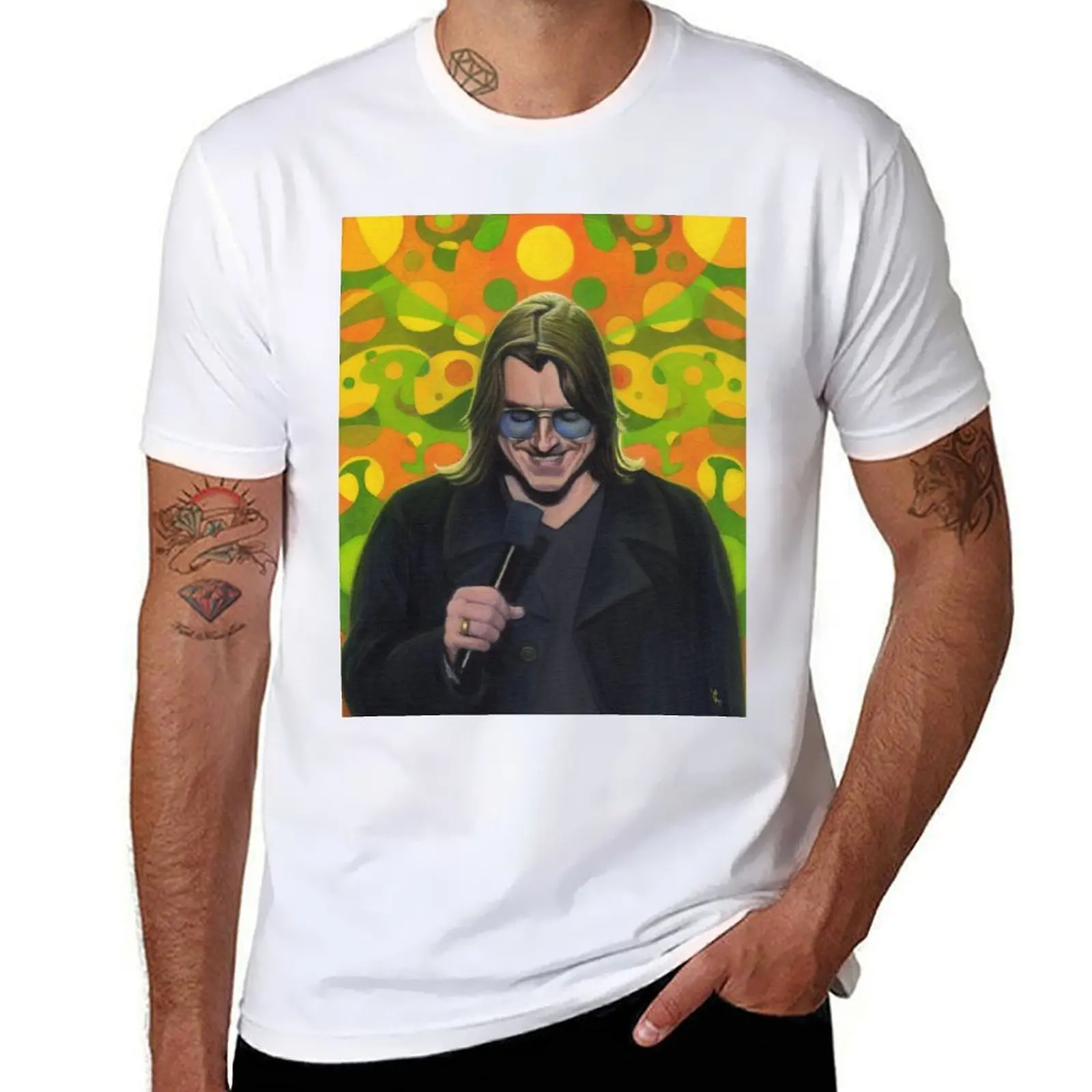 

Mitch Hedberg T-Shirt man t shirt graphic funny t shirts cotton T-Shirt