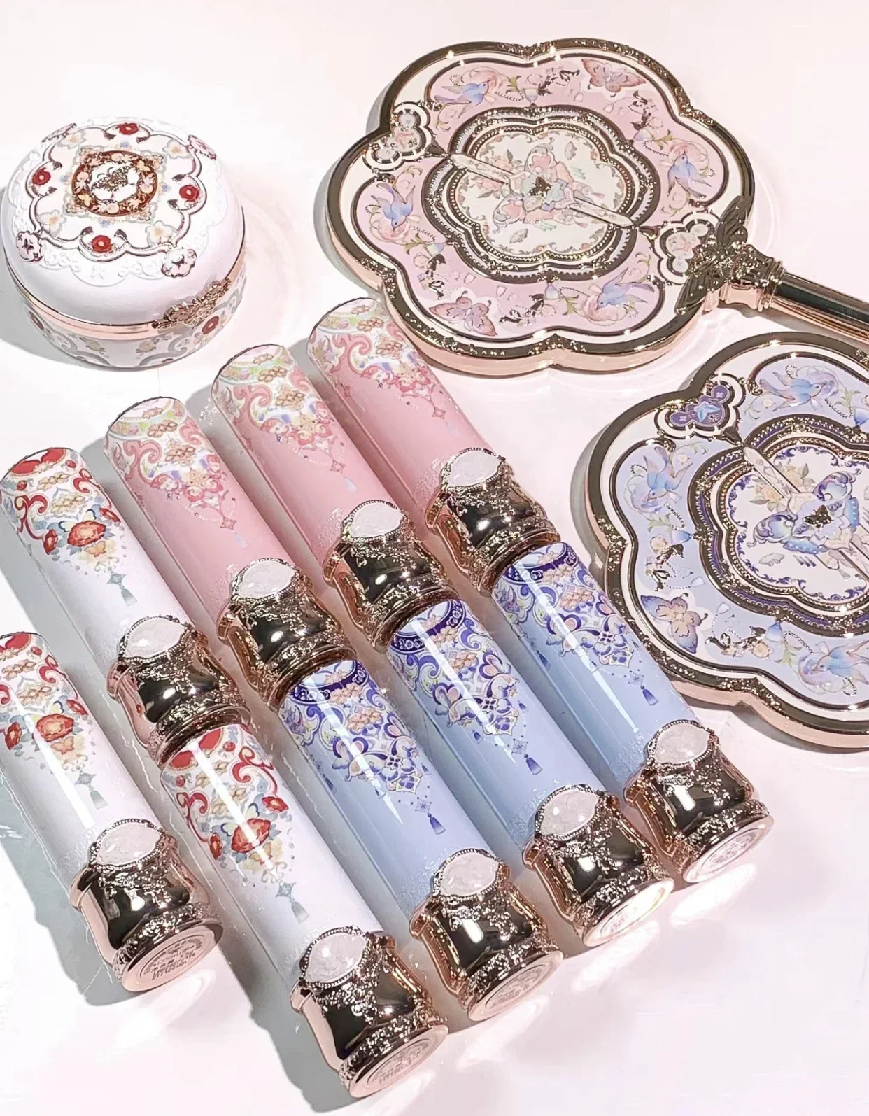 

Flower Knows Butterfly Cloud Shoulder Series Clear Lip Gloss Nourishing Mirror Lip Lip Glaze Makeup 9 Colors