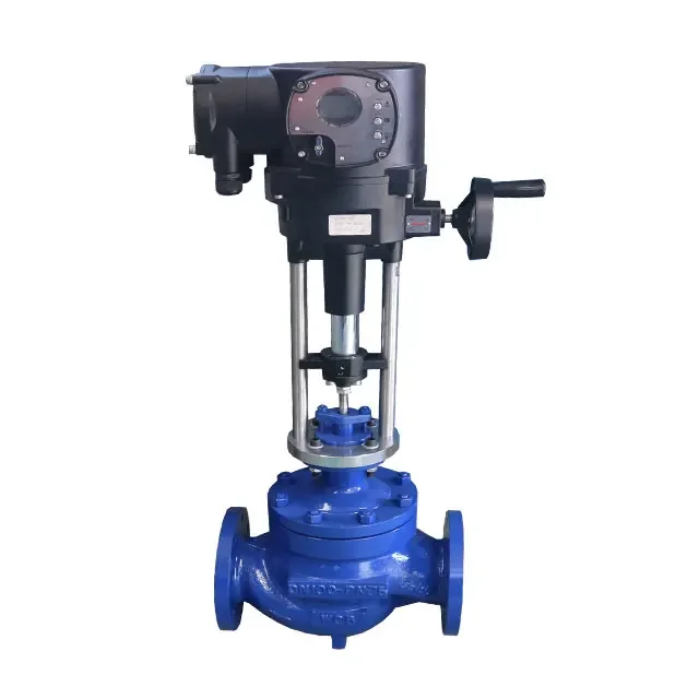 Electric Control Valve 380V 4-20mA DC24V OEM ODM 1-20 inch Electric Actuator Modbus No/Off Valve