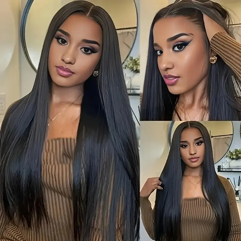 

Прямые пучки человеческих волос 100% человеческие волосы 30-дюймовые пучки Наращивание человеческих волос Бразильские необработанные пучки Доставка 3-5 дней