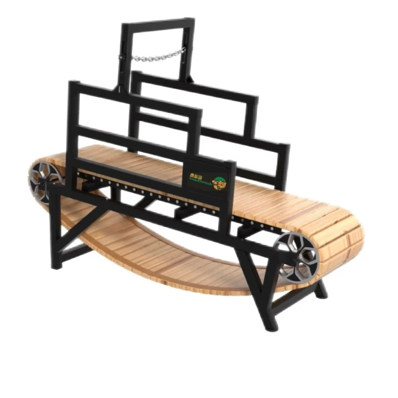 

Dogs Wooden Manual Dog Treadmill Machine Large for Pet Care and Supplies