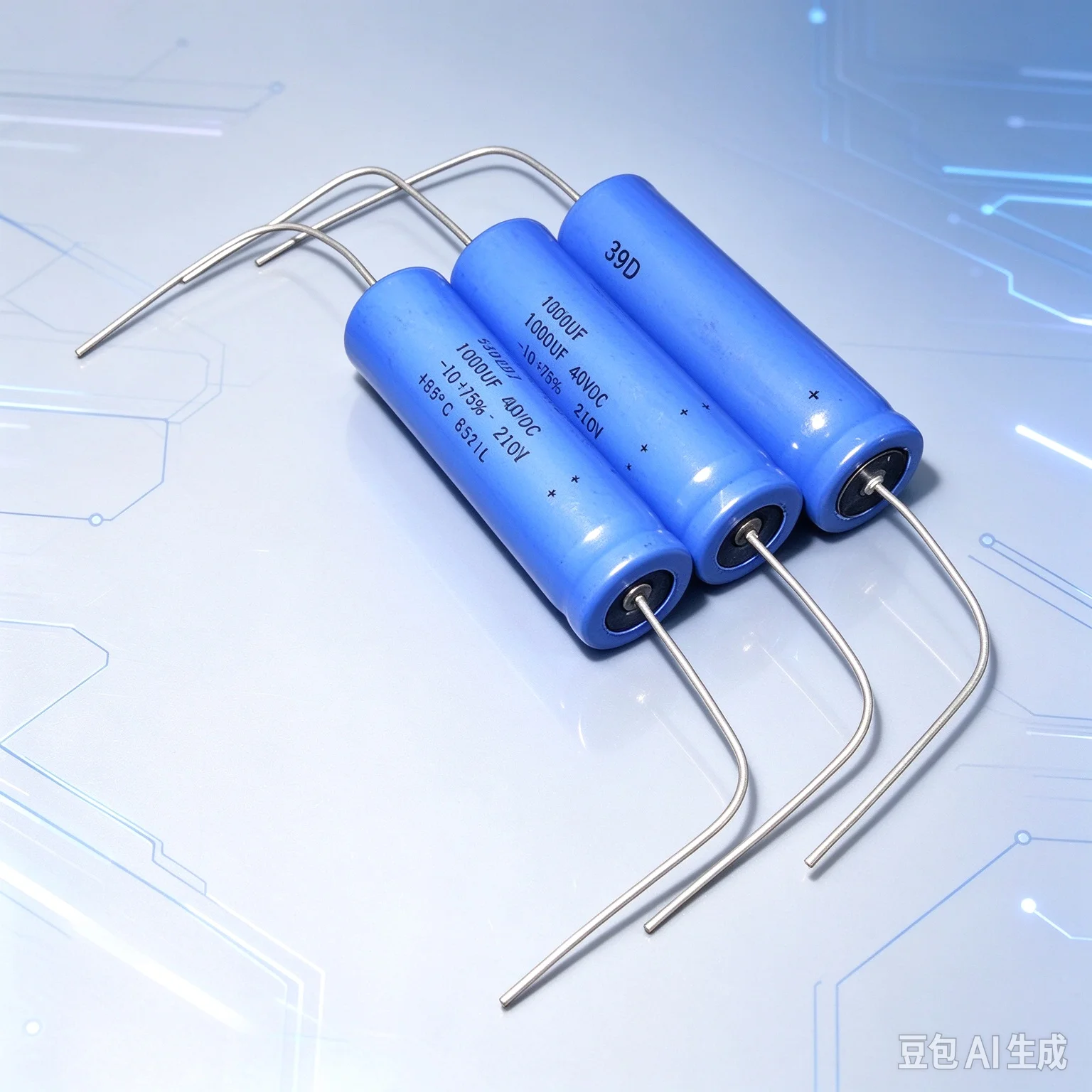 Fresh for SPRAGUE 39D 1000UF 40V Tube Amp Audio Filter Capacitor  10pcs