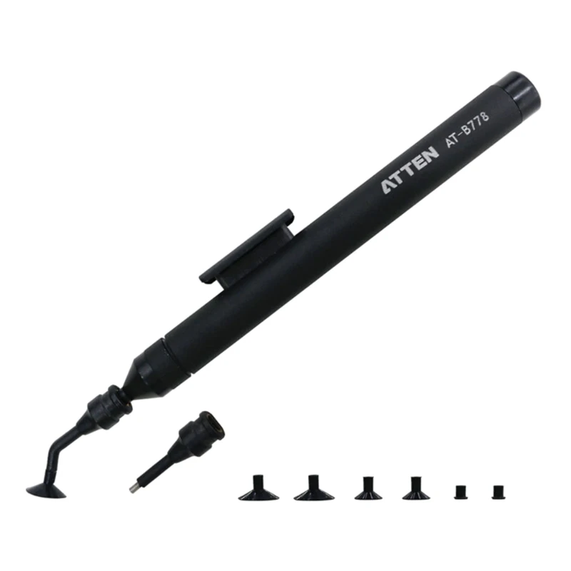 AT-B778 Antistatic Vacuum Pen Tool Electronic Leadless Welding Assist Tweezers