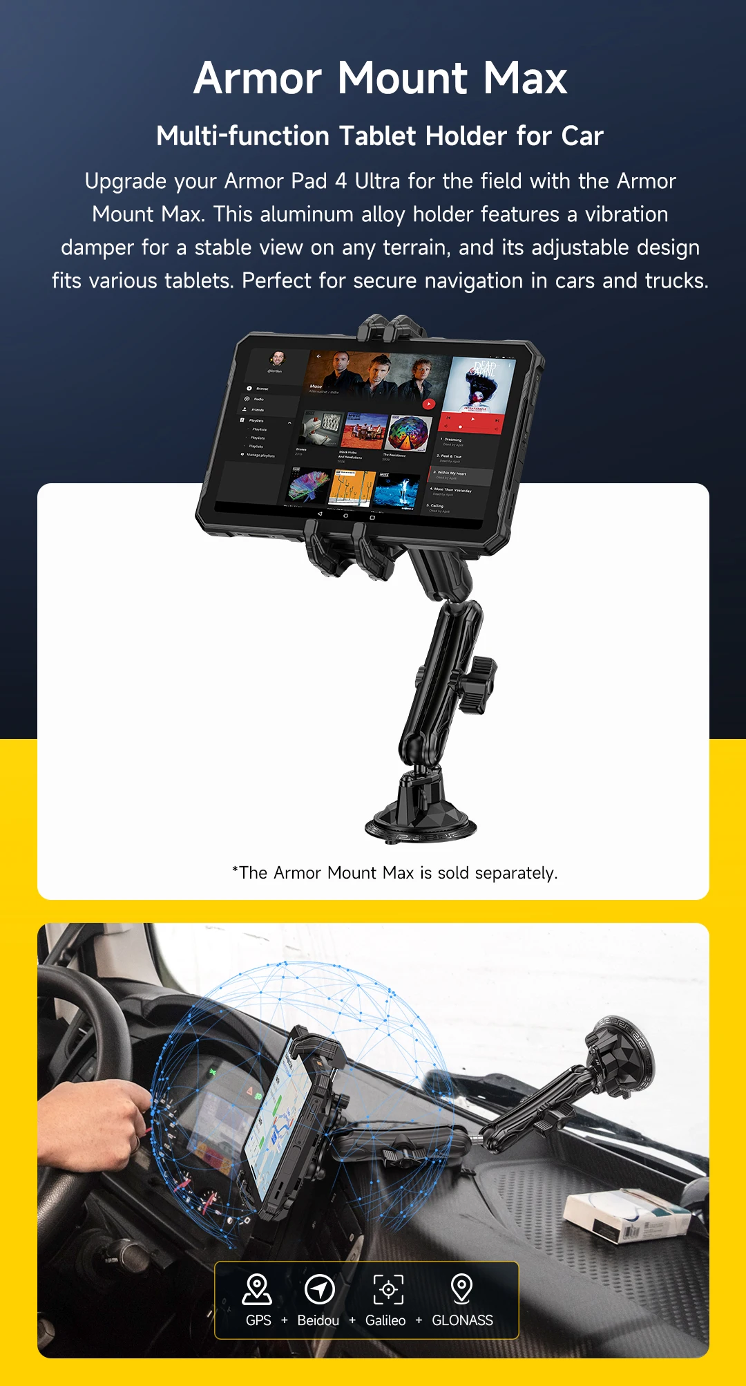 Ulefone Armor Pad 4 Ultra 5G Rugged Tablet Thermal Imaging 10.36' 2K Up to 16GB RAM 256GB ROM 11800 mAh Battery Android Global