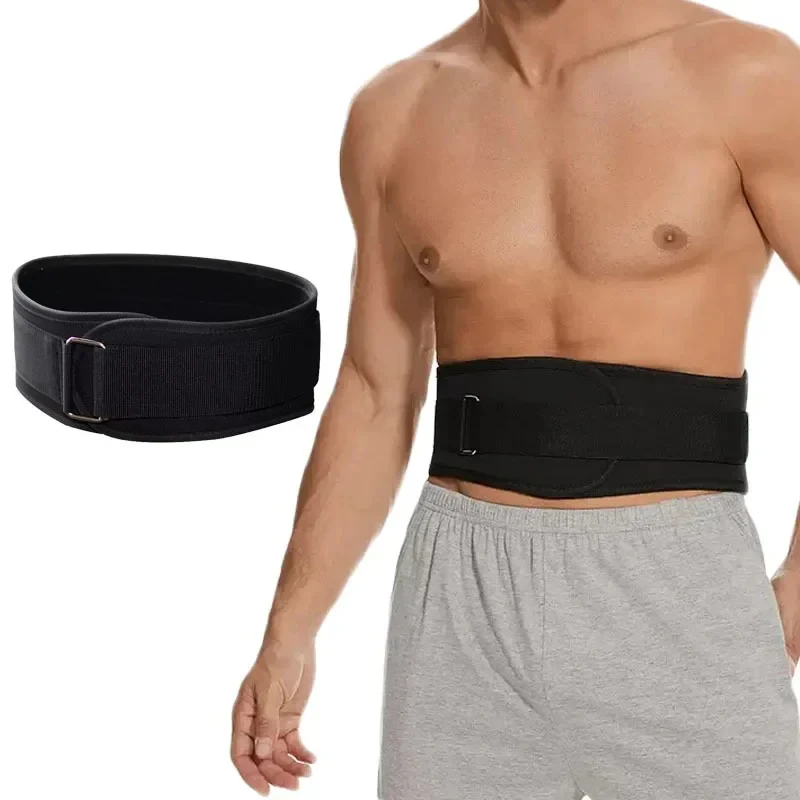 Adjustable Fitness Waist Belt Weightlifting Protection Deep Squat Pressure Training Support Belt Abdominal Compression Belt