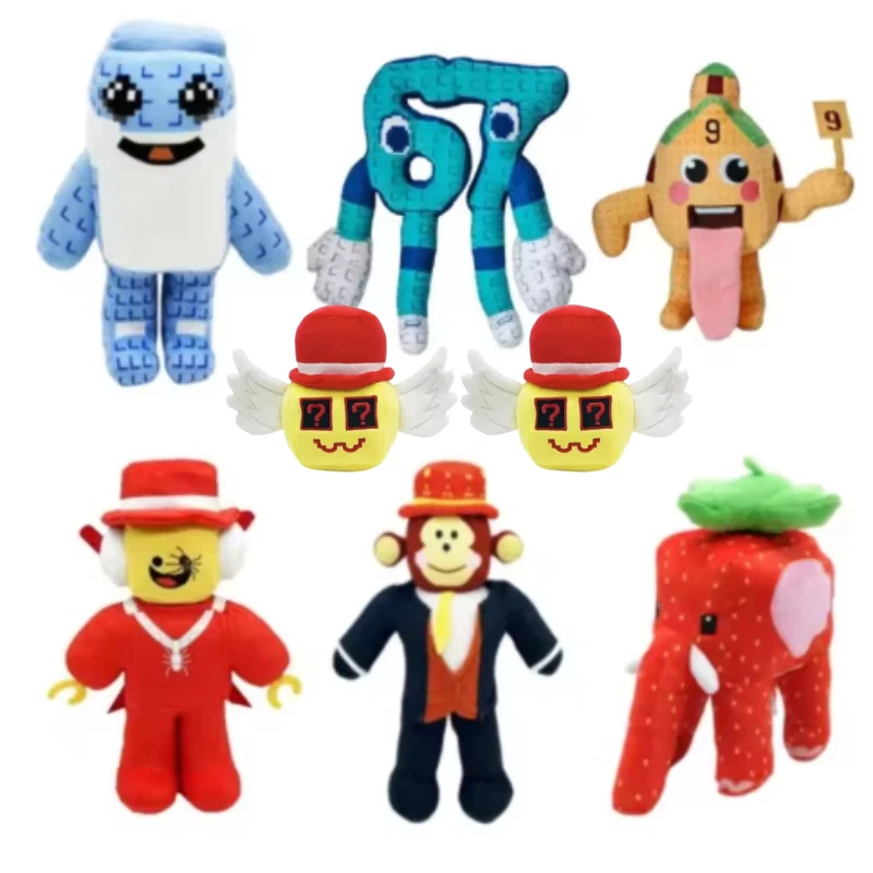 Steal a Brainrot Game Plush Doll Toy Cartoon Cute Soft Chuy Peluche Room Decoration Plush Doll Toy For Kid Gift