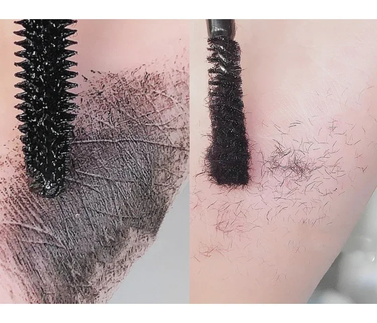 Mascara Waterproof and Sweatproof Curling Mascara Long Curly Waterproof Mascara Easy To Carry Clearly Rooted