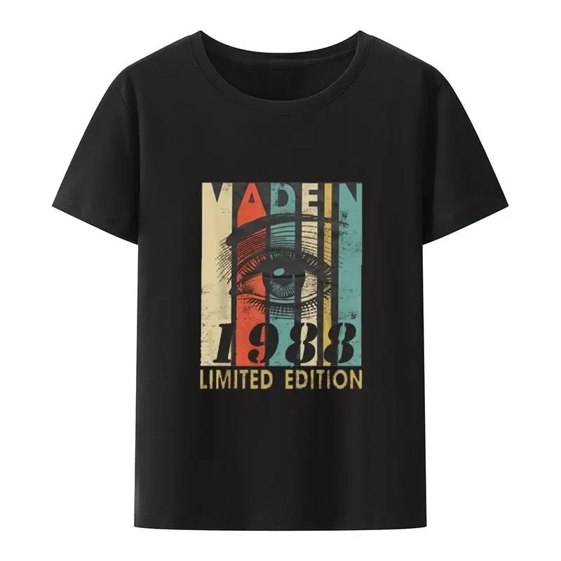 The best birthday present ever t shirts  Men Designer Clothes Tees Born In 1988 Beer T Shirt - 35th Birthday Gift Top Uncle image 3