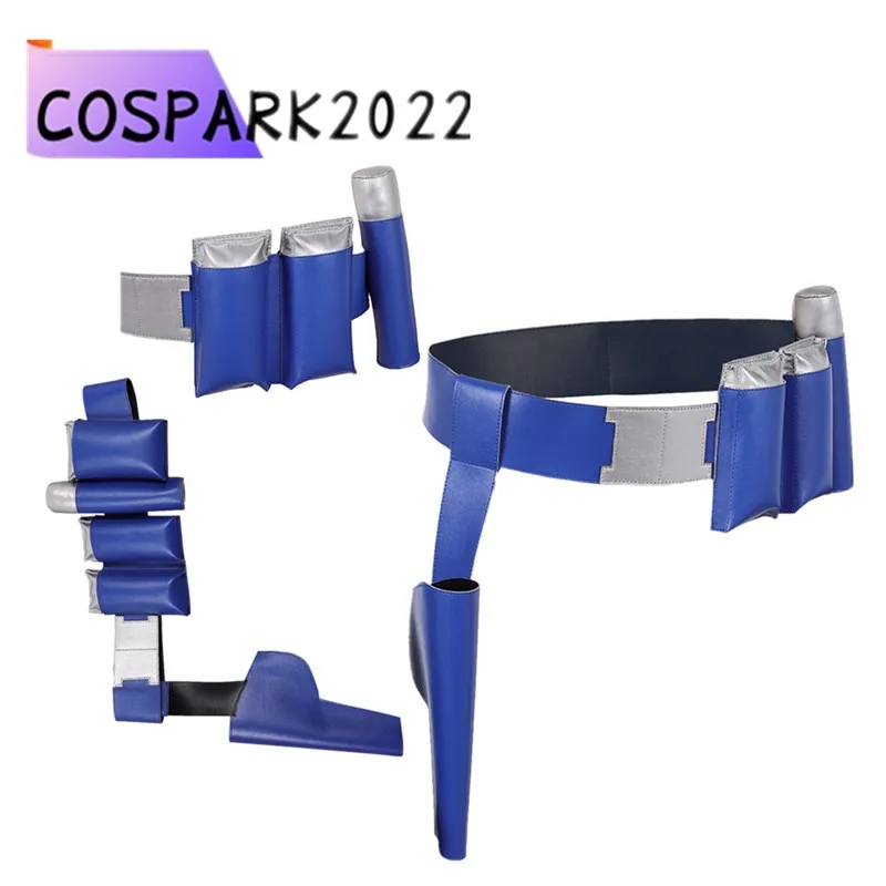 

Peace 2025 Maker Christopher Smith Cosplay Belt Costume Accessories Adult Men Blue Waistbands Halloween Carnival Party Props