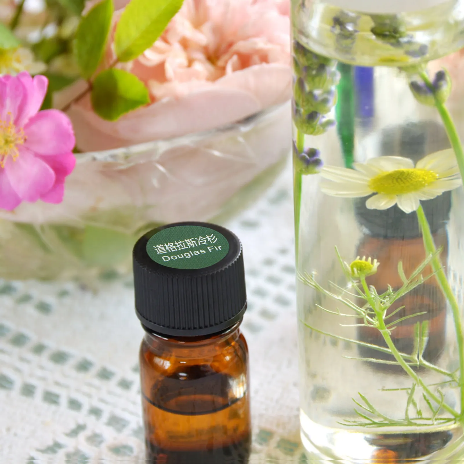 4Sets Essential Oil Bottle Cap Label Stickers Extra Sticky Stain Resistant Markers for Bottles Rollers Aromatherapy Use view 5