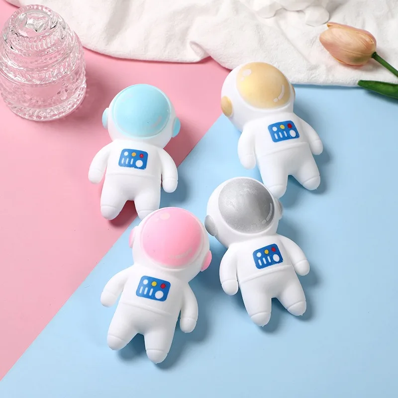 Mainan Astronot Space Man Squishy Tabas, Mainan Fidget Squeeze, Bola Anti-stres, Mainan Squishy untuk Hadiah Ulang Tahun, Souvenir Pesta
