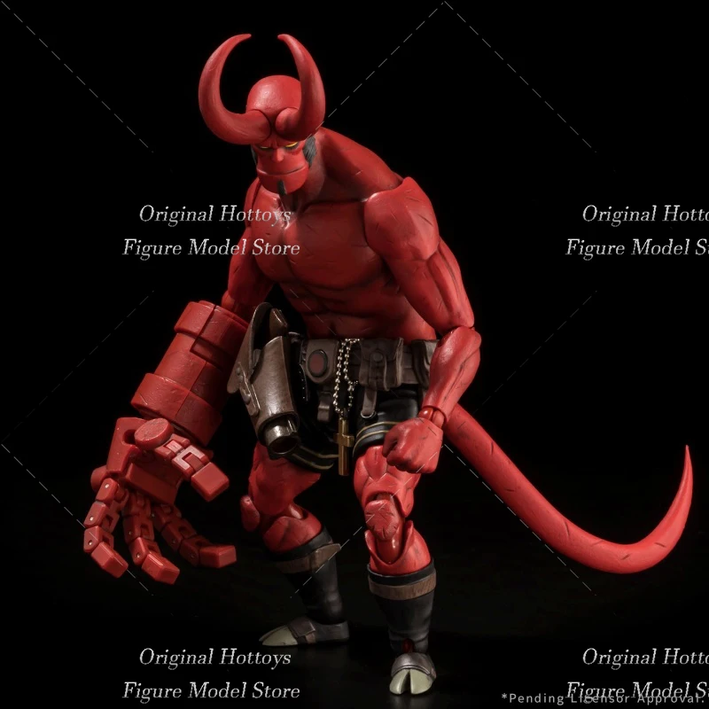 In Stock HELLBOY 1/12 Scale Male Soldier Hellboy Super Agent Hero Full Set 6-inches Action Figure Model Gifts Collection