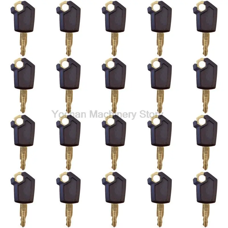 

20 Pcs iron Key For Caterpillar Heavy Equipment Ignition Loader Dozer Digger Key 5P8500 CAT Free Shipping