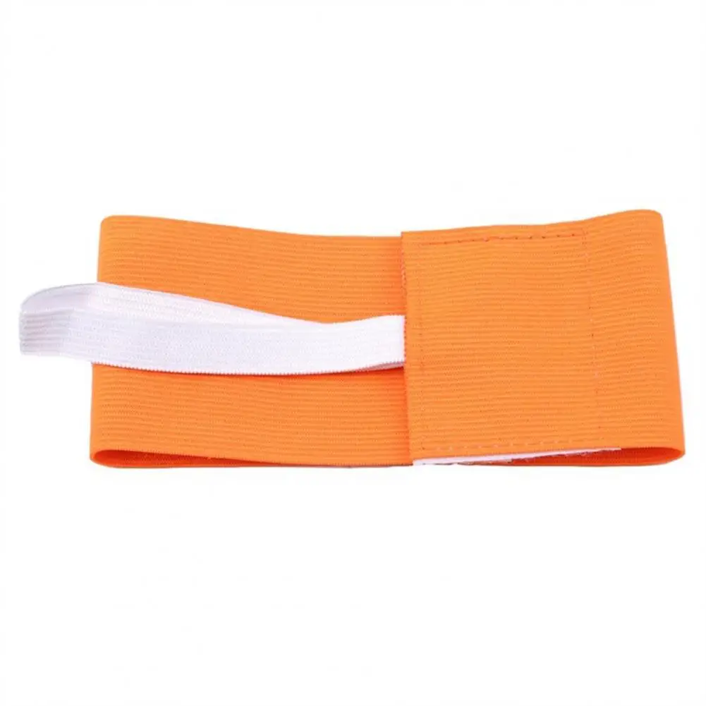 Practical Soft Texture Lightweight Anti-Drop Design Soccer Captain Armband Non-Fading Soccer Captain Armband Sports Supplies