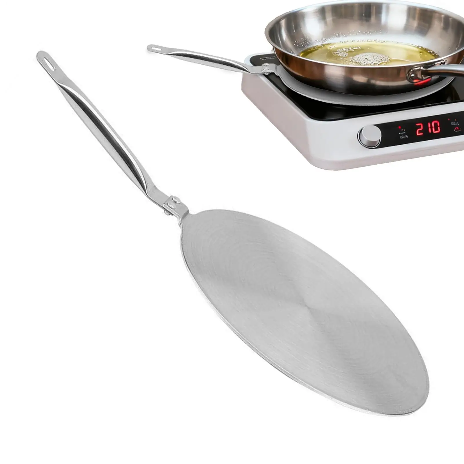 

Индукционный адаптер для приготовления пищи, дисковый рассеиватель тепла, индукционный адаптер для варочной панели для квартиры, дома, общежития, небольшого пространства для начинающих