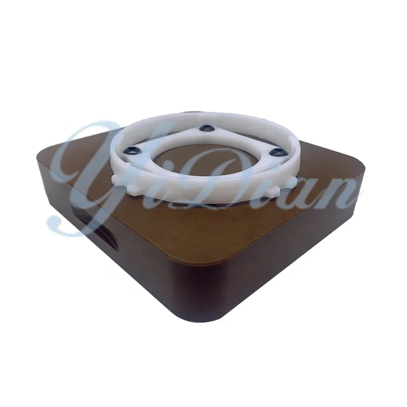 132*146*29mm Woodworking Machinery Parts Brown Color Vacuum Clamping Blocks Suction Cups Tools for CNC BIESSE Router Machine