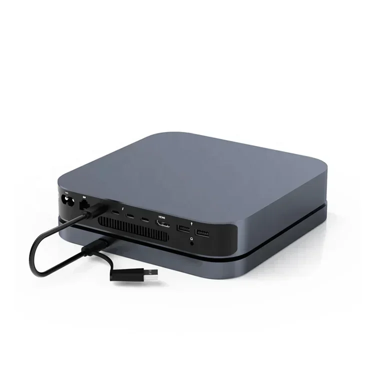 

USB C Hub with 2.5" SDD/HDD Enclosure Hard Drive Compatible