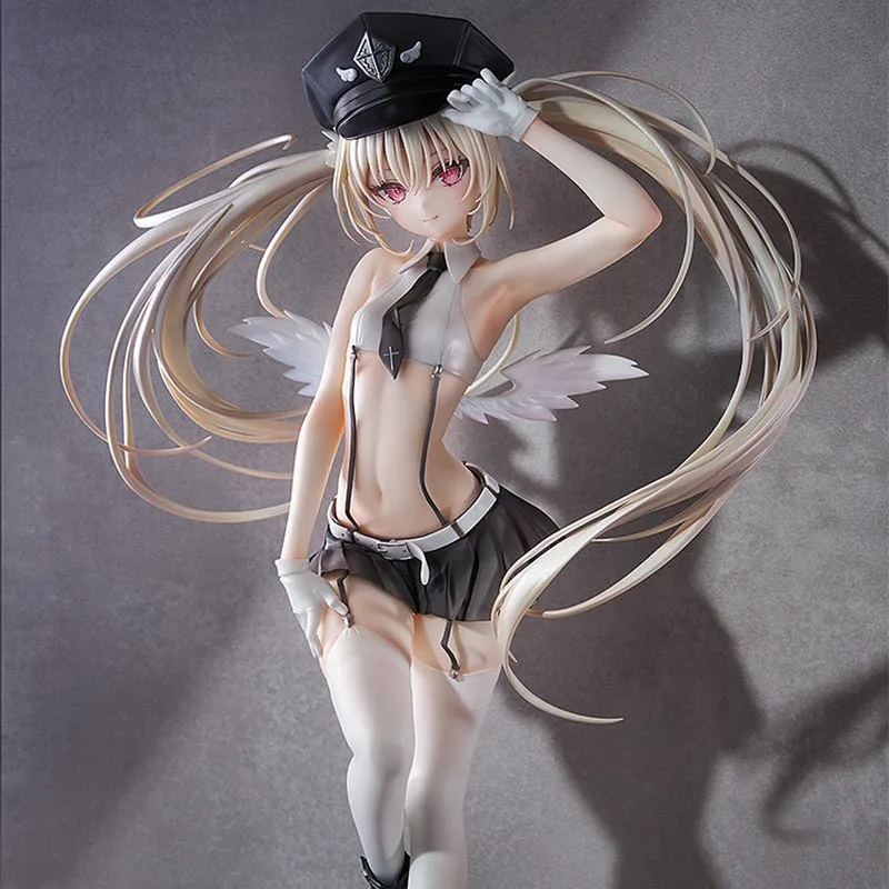 本物のオリジナル GSC グッドスマイル天使警察エルエ PVC 23 センチメートルアニメフィギュアコレクタブルモデル人形小像装飾ギフトおもちゃ