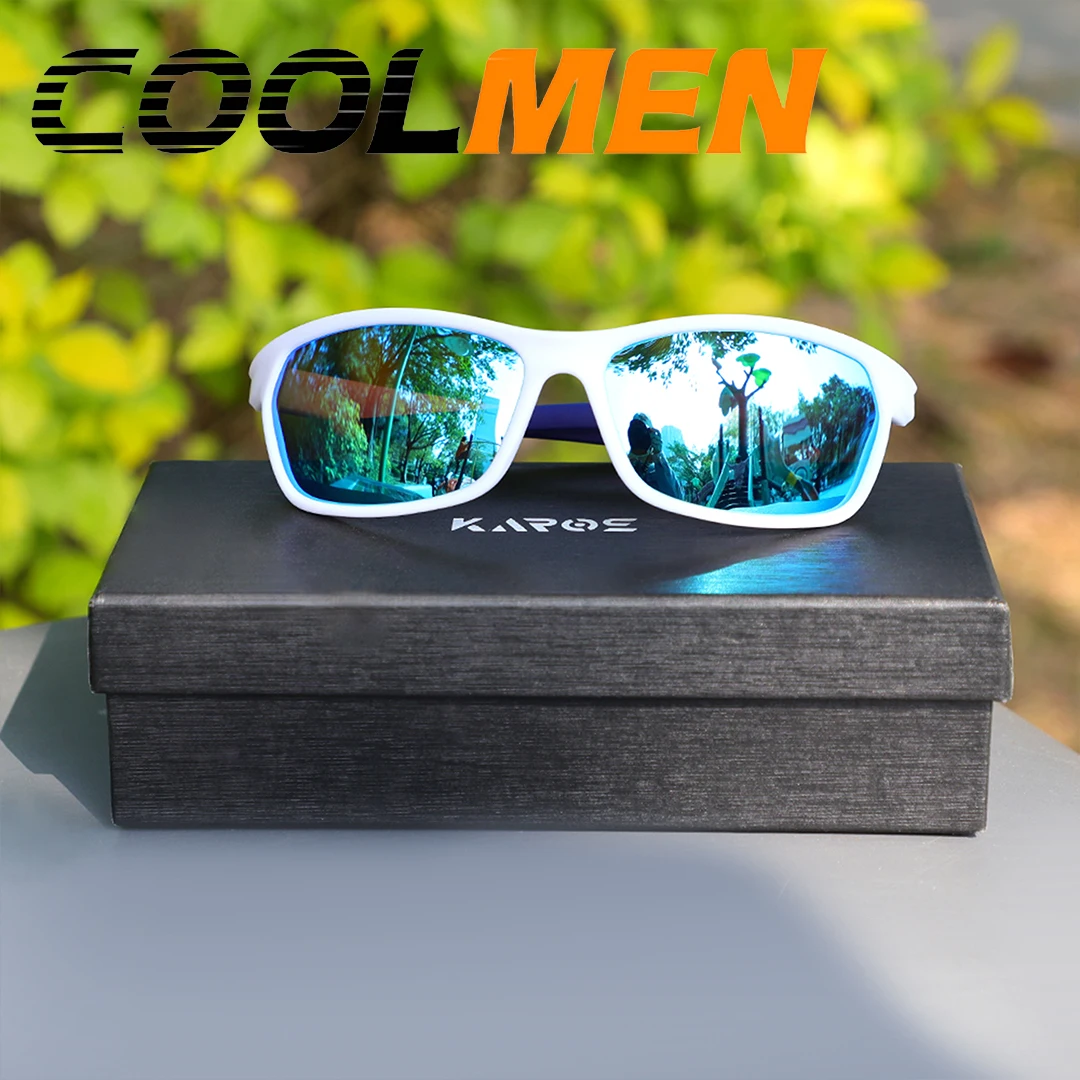 

COOLMEN Polarized Fishing Sunglasses Set For Men Women Outdoor Sports UV400 Sun Glasses Retro Shades Fishing Driving Cycling