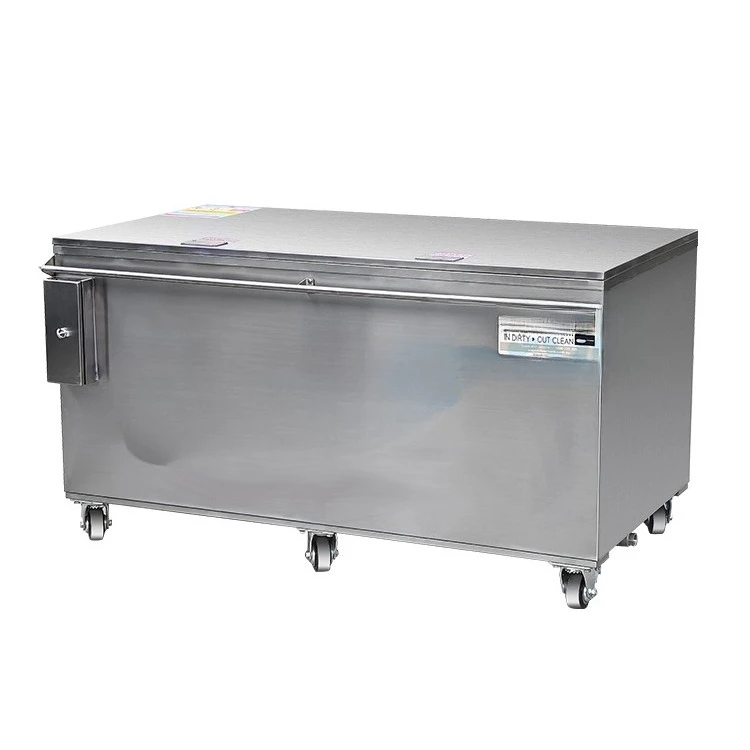 Industrial kitchen range hood filter oil remover high temperature stainless steel heating soaking tank