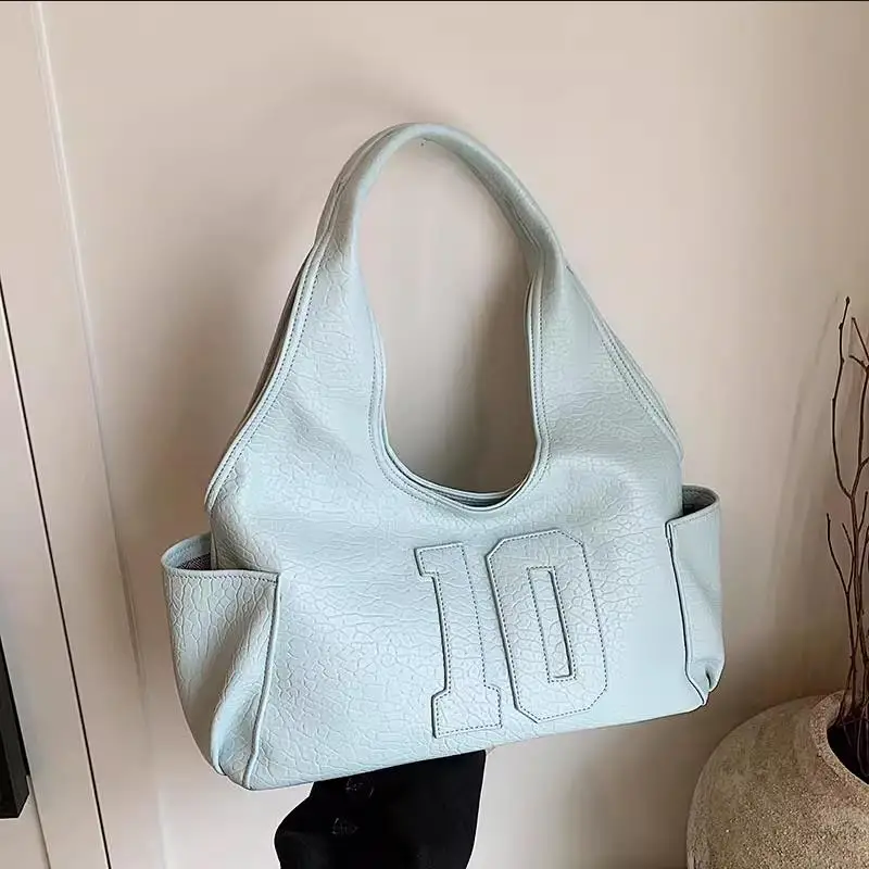 

New y2k Punk Style Totes Versatile Women's Handbag Armpit Shoulder Bags Cool Girls Sport Buckets Luxury Shopping Bags
