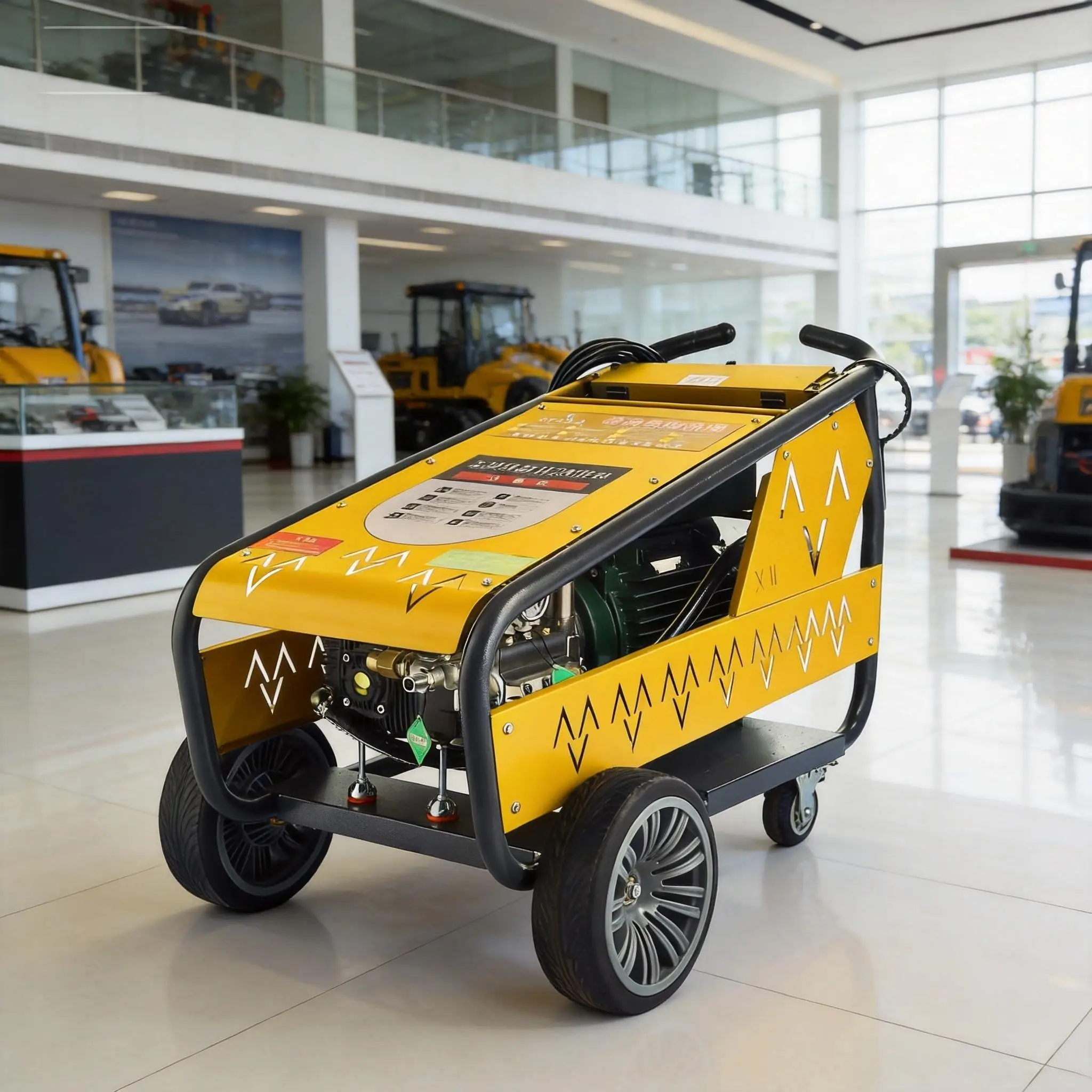 Industrial 15KW 5000 PSI 350 Bar High-Pressure Washer with Hot Water Spray 22L for 1 Year Warranty for Efficient Washing