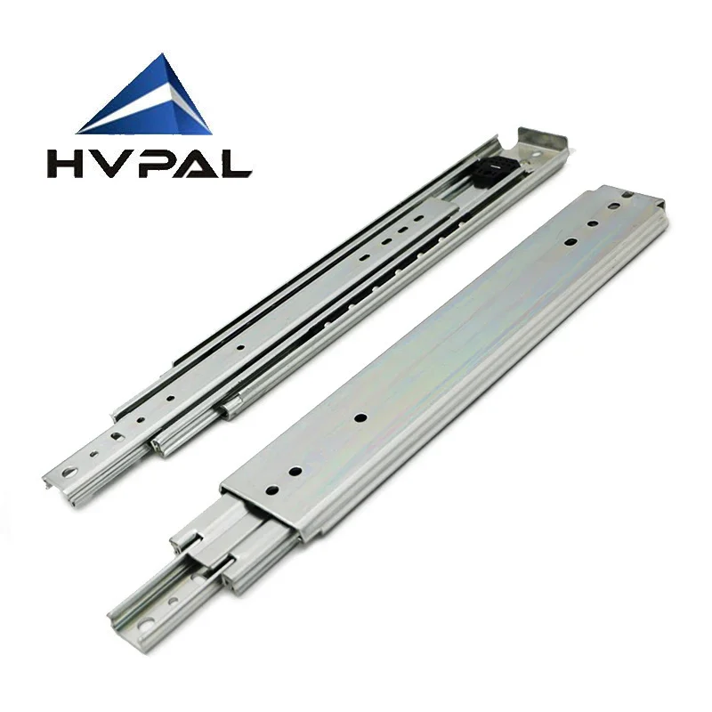 

HVPAL Modern Design 42 & 44 Inch Heavy Duty Telescopic Rails 1050 & 1100 mm Outdoor Use Drawer Slides