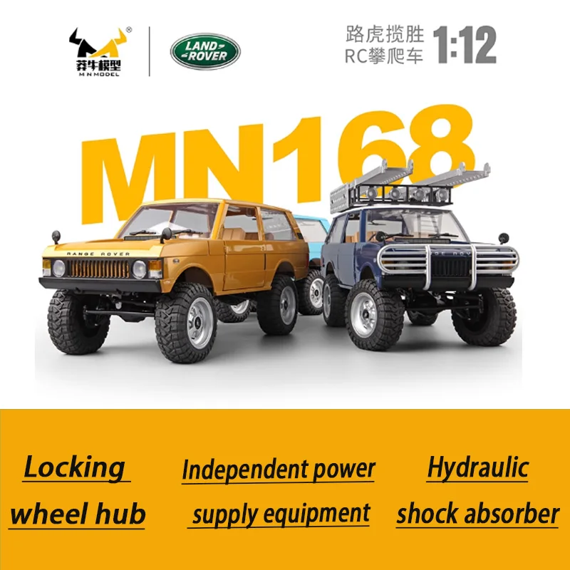 

MN168 New 1:12 First Generation Range Rover Rc Remote Control Vehicle All Terrain Crossing Climbing Vehicle with Door Bridge