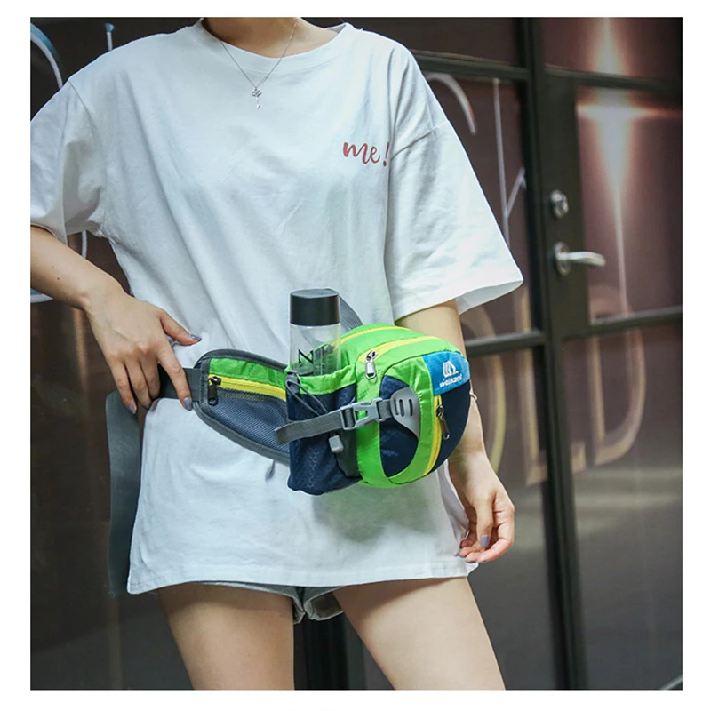 Outdoor Running Bag Women'S Purses Gym Hip Hydration Waist Fanny Pack Bicycle Sports Phone Pouch Gym Female Bag Nature Hike