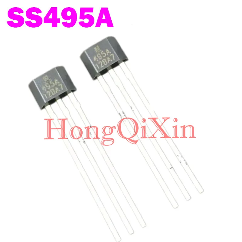 2 pcs/lot  SS495A Hall Effect Magnetic Sensor 95A High Precision SS495A1   IC Electronic Components for Arduino DIY