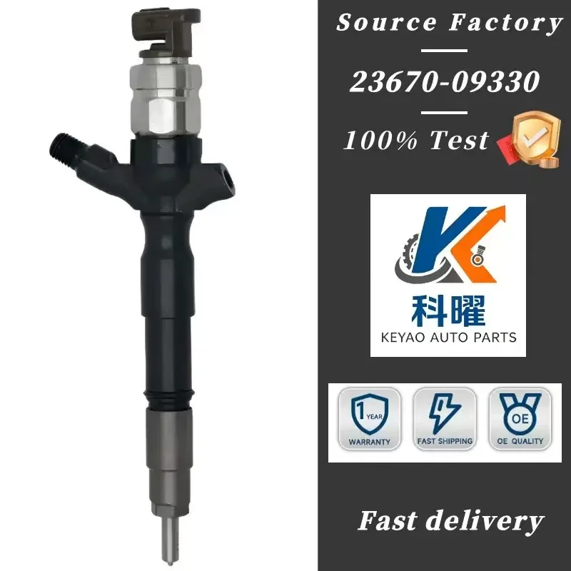 Diesel Common Rail Fuel Injector Nozzle 23670‑09330 Compatible For 1KD 2KD‑FTV Engine