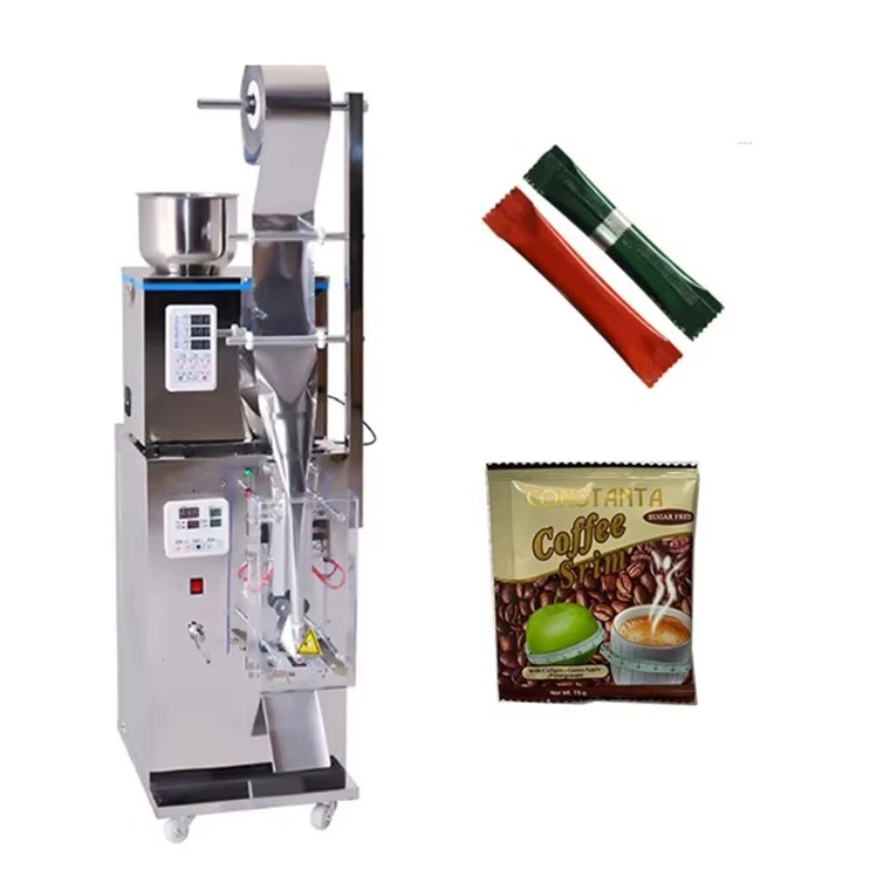 Вертикальная упаковочная машина для чайных пакетиков, порошковых орехов, многофункциональная упаковочная машина для пакетов