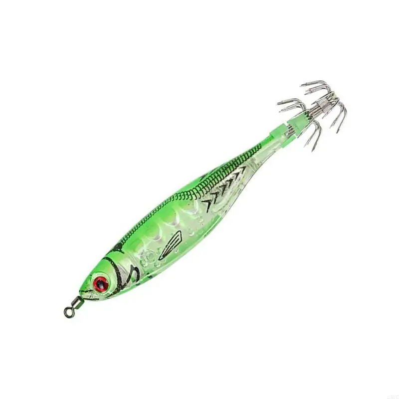 Señuelos tipo Gamba, anzuelo calamar, anzuelo sepia, aparejos pesca agua salada, 1 ud./5 uds.