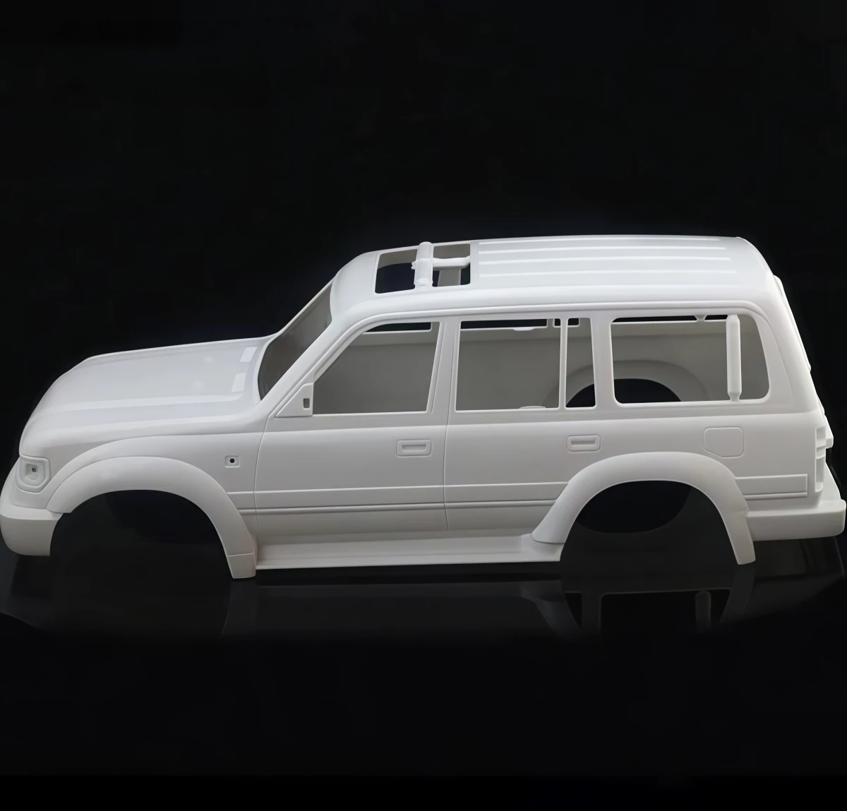 RCRUN 1/10 Land Cruiser LC80 Hard Body Shell 313mm Wheelbase For SCX10 TRX4 RC Crawler Car Accessories