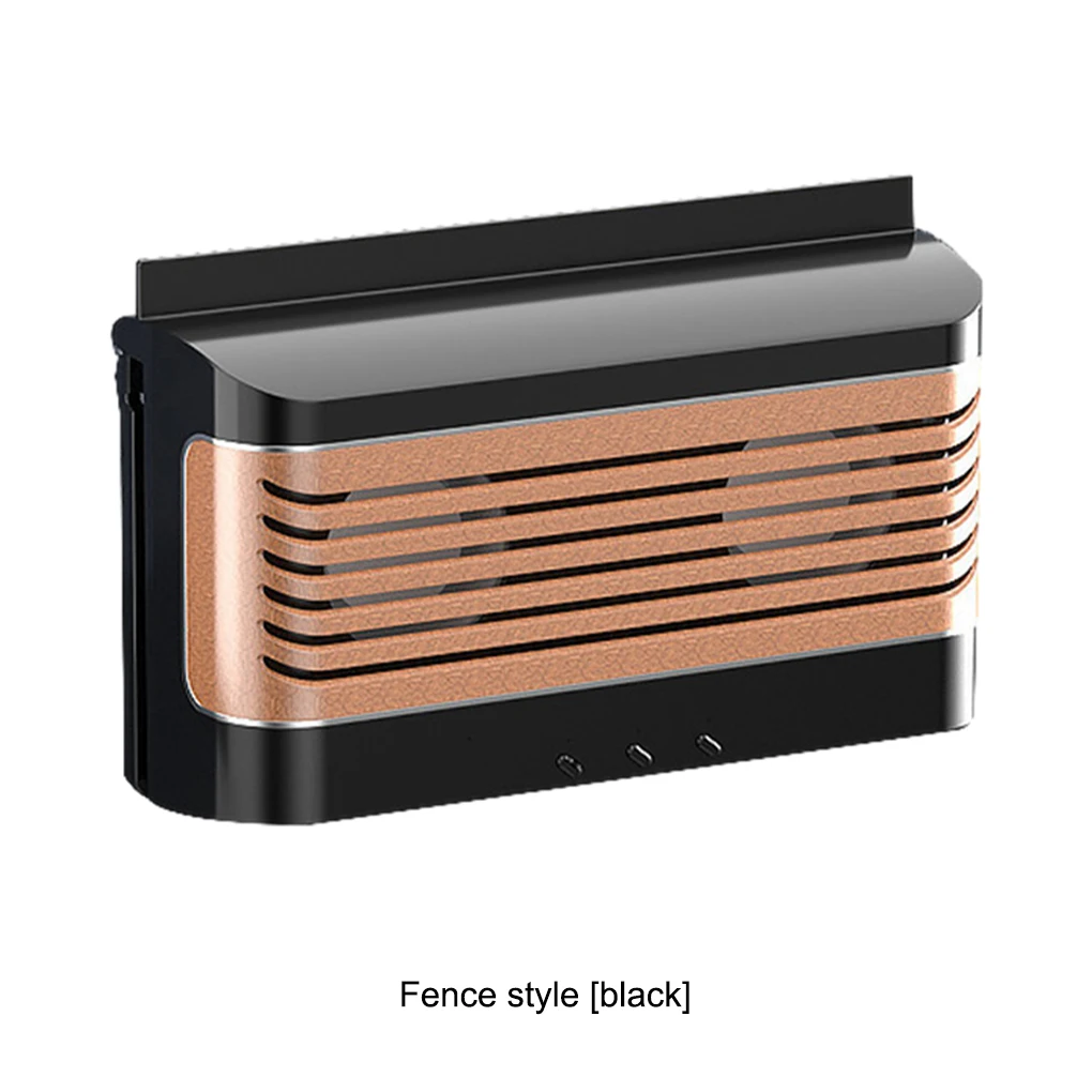 ABS Portable Solar Powered Car Cooler Ventilation Fan - Convenient Cooling Solution Compact