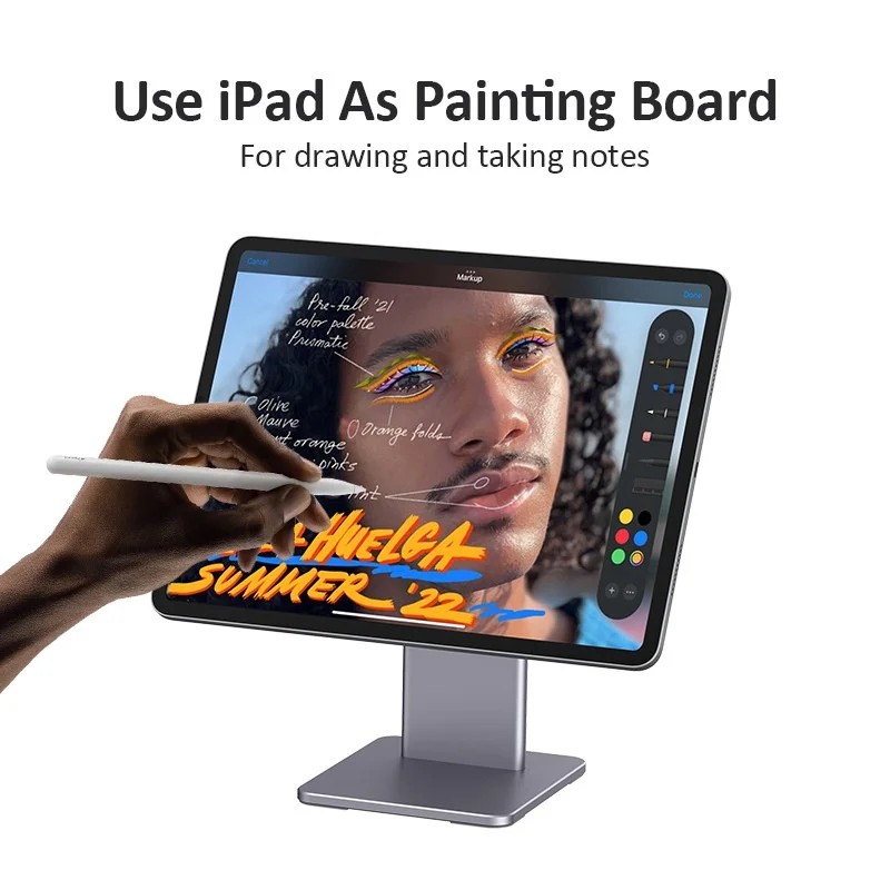 Magnetic stand aluminum alloy for lazy people is suitable for  Pro M2/M1  Tablet Accessories and Parts Tablet Stands