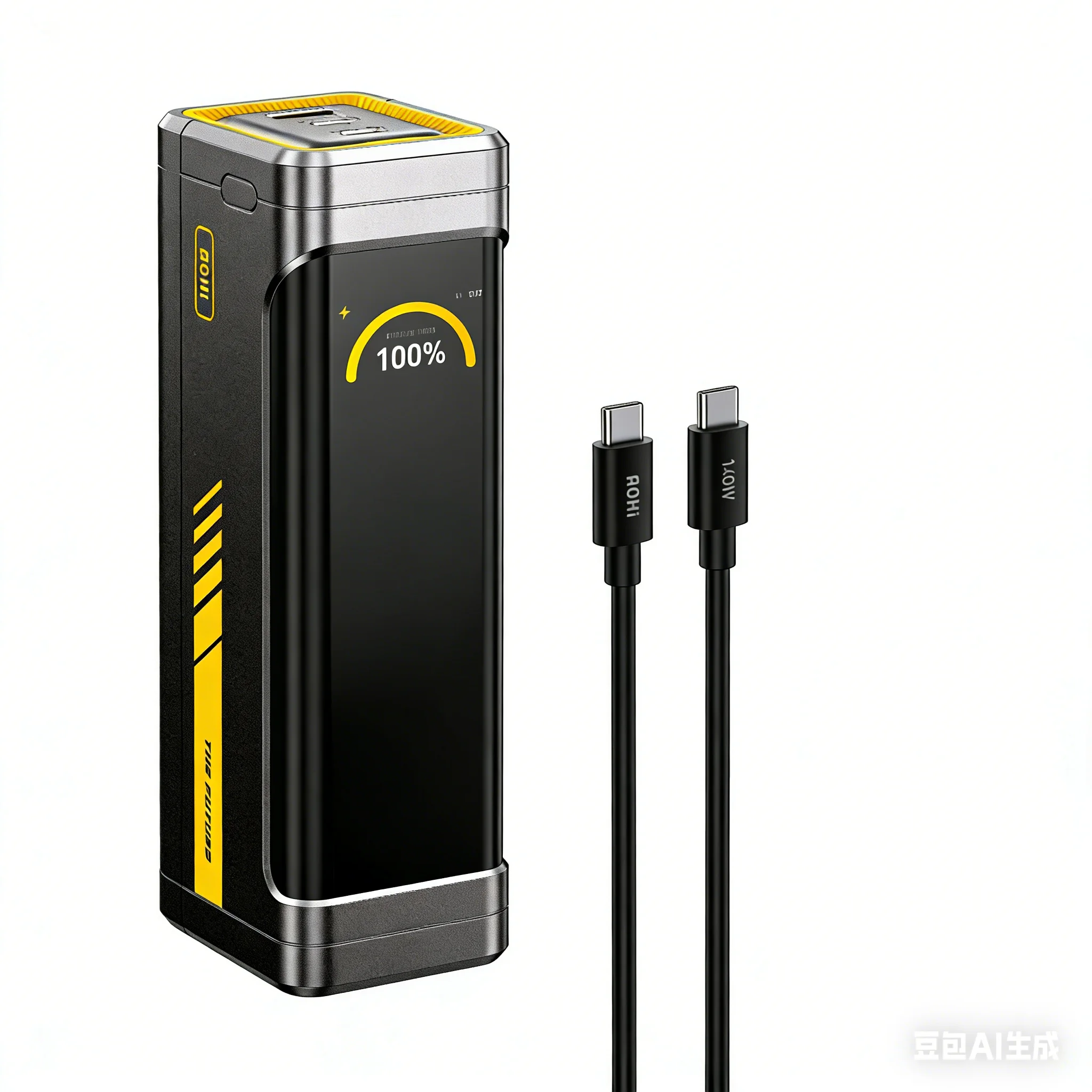 [NUEVO] AOHI The Future Starship Pro PD3.1 Banco de energía con pantalla LED de 310 W y 20.000 mAh con cable C-C de 140 W