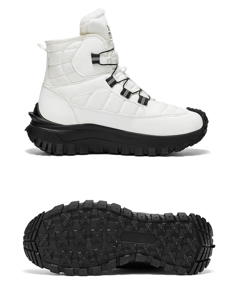 Winter-Outdoor-Arbeitsschuhe mit warmem Fleecefutter, trendige und vielseitige Herrenschuhe, leicht zu tragende, tragbare Herrenstiefel – Detail 26
