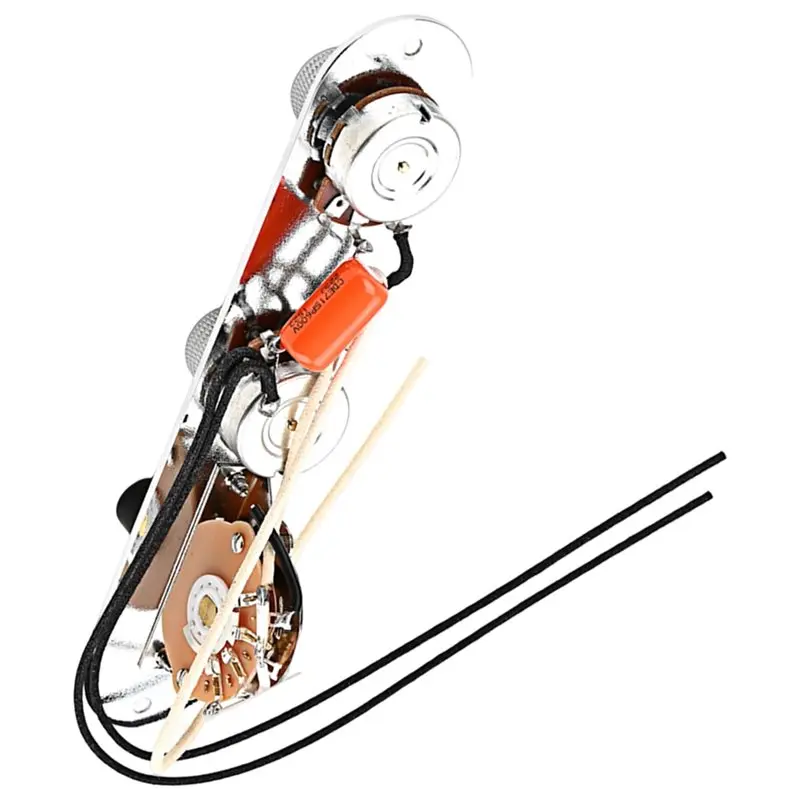 For Tele Guitar Parts Guitar Wired Control Plate 3 Way Prewired Loaded Control Plate-AT20