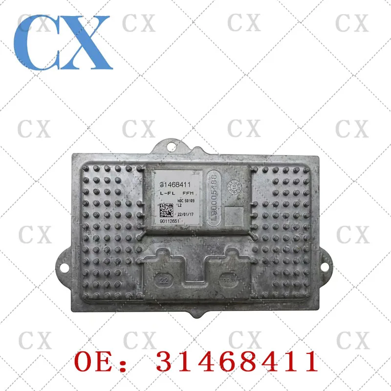 31468411 For Volvo headlight modules, LED daytime running light modules, high and low beam control computer version 31446805