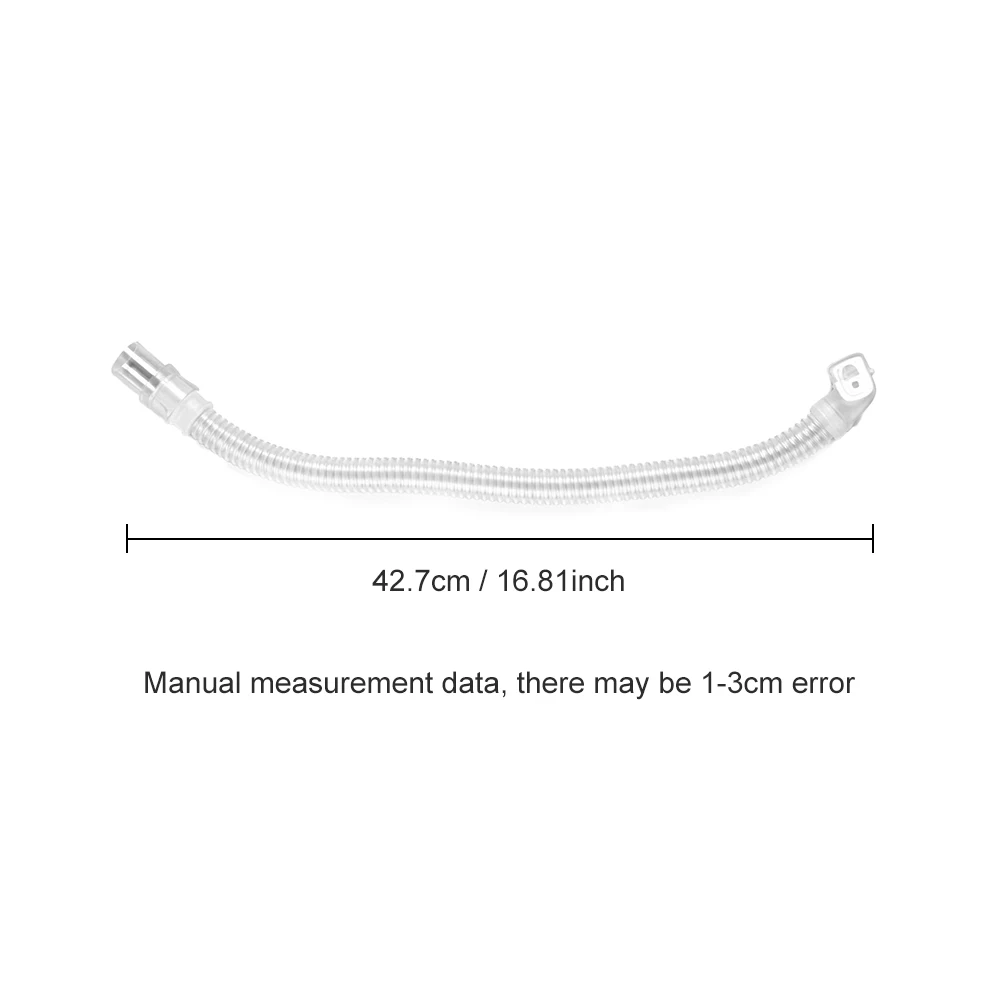 1/2pcs CPAP Elbow Short Tube for Airfit N20 / Airtouch N20 Ventilator CPAP Nasal Mask Tubing For Sleeping Aid Anti Snoring Mask view 6