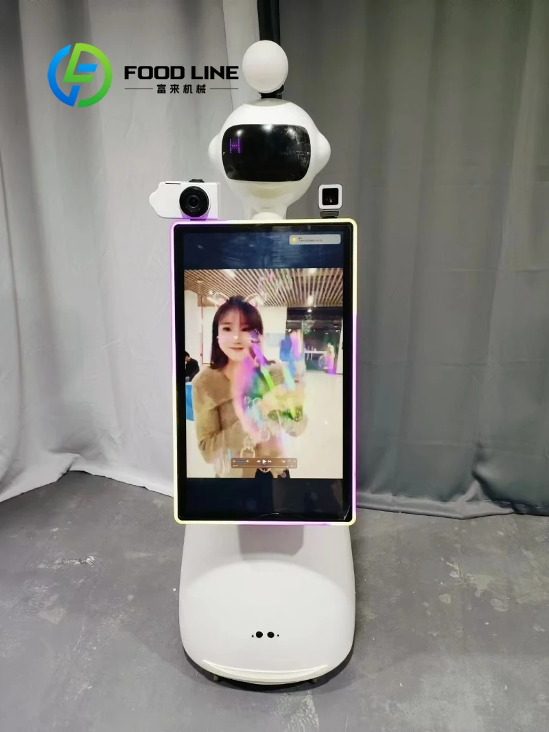 Unmanned Photo Robot Fully Automatic Working Mode Labor Saving Operation For 24 Hour Service In High Traffic Commercial Zones