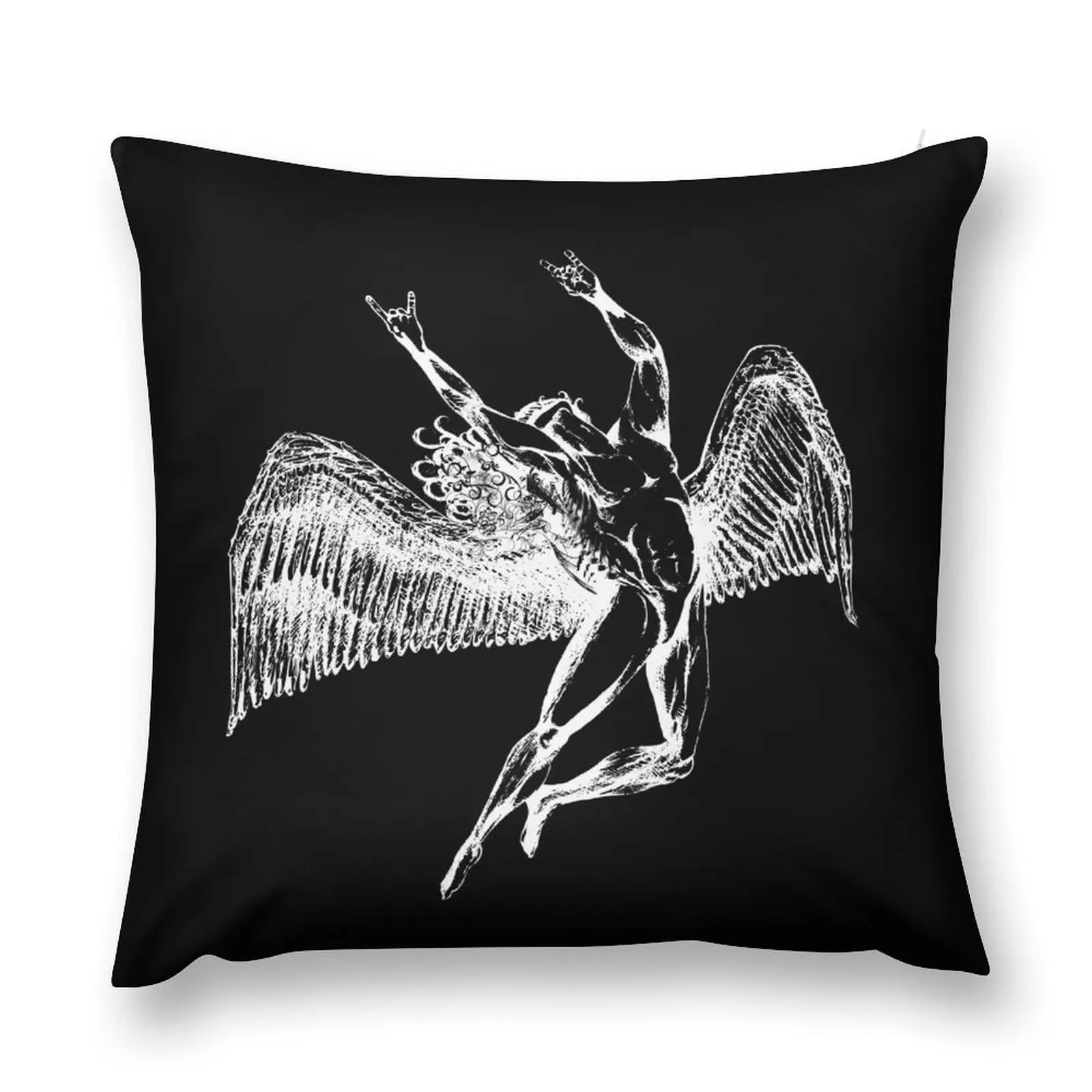 

ICARUS THROWS THE HORNS - white ***FAV ICARUS GONE SEE BELOW*** Throw Pillow Sofa Cushion Cover Throw Pillow Covers pillow