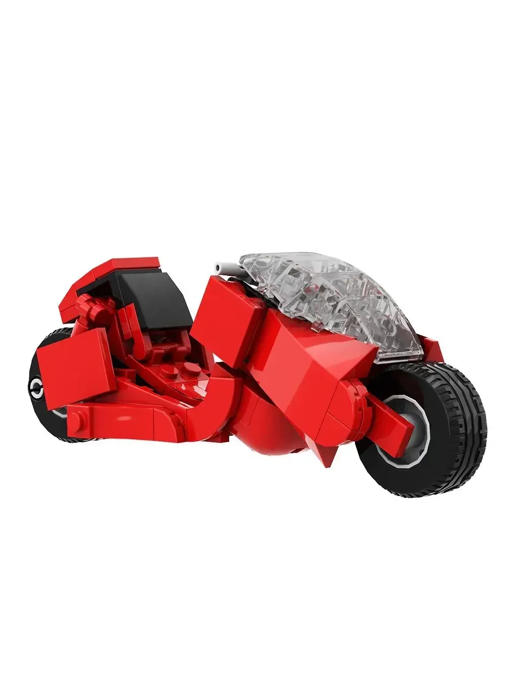 AliExpress Eske Kouri EKbricks MOC AKIRA Kaneda's Bike Red VESPA Model Bricks Racing Motorcycle Building Block Educational Toys For Kid Birthday Gift