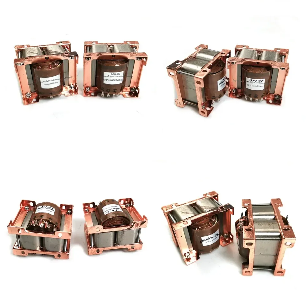 12W Amorphous C-Type Core Push-Pull Output Transformer PR10K SE 0-4-8 Ohms for Tube Amplifier for 6P1 6P14 EL84