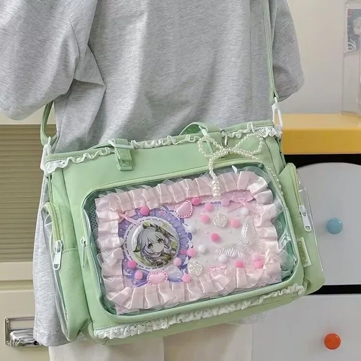 Ballet Girl Large Appetite Itabag Japanese Two-Dimension Single Shoulder Crossbody Bag Gift For Friends Women'S Handbag image 3