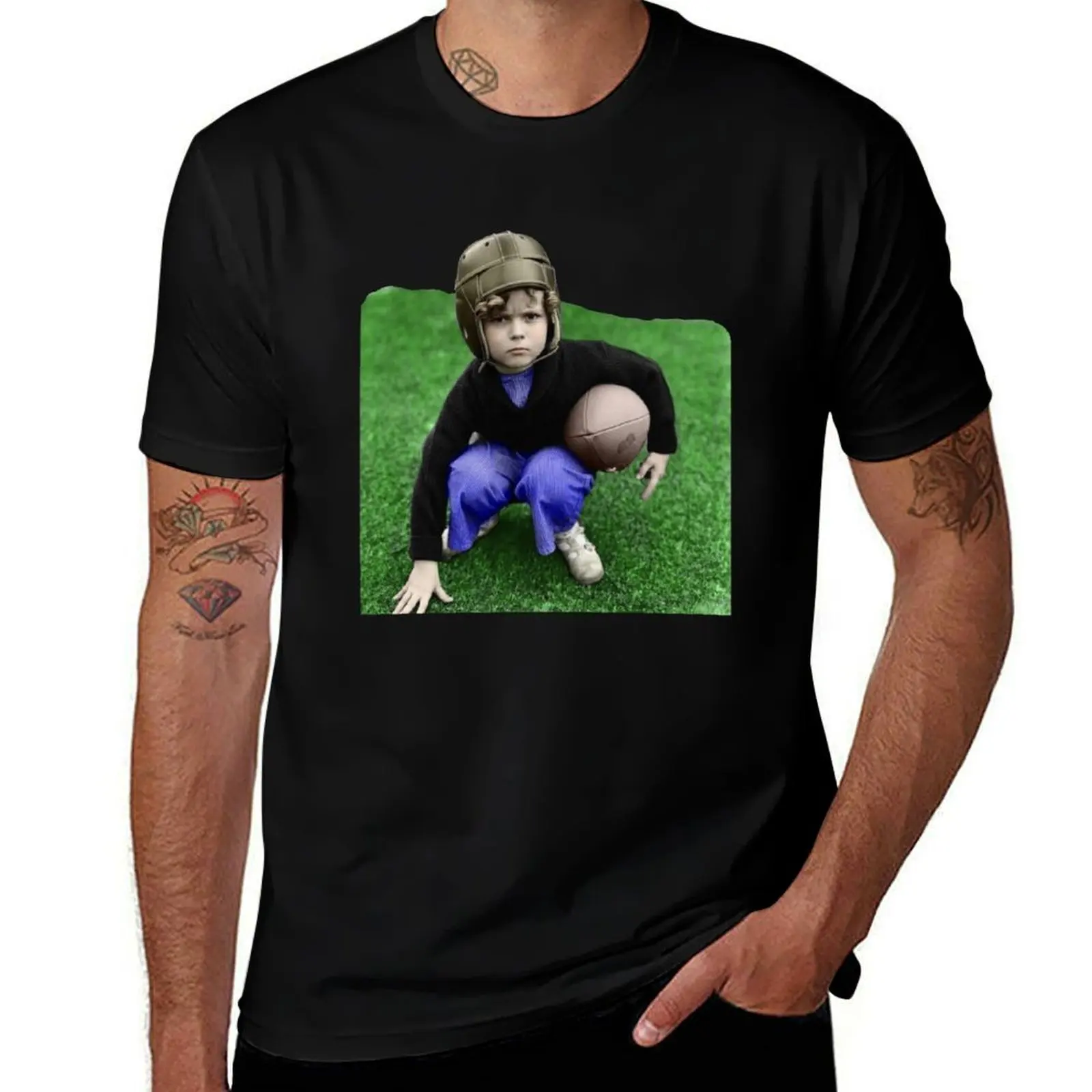 

Shirley Temple Football T-Shirt t shirts for man graphic tees t shirt man plain T-Shirt