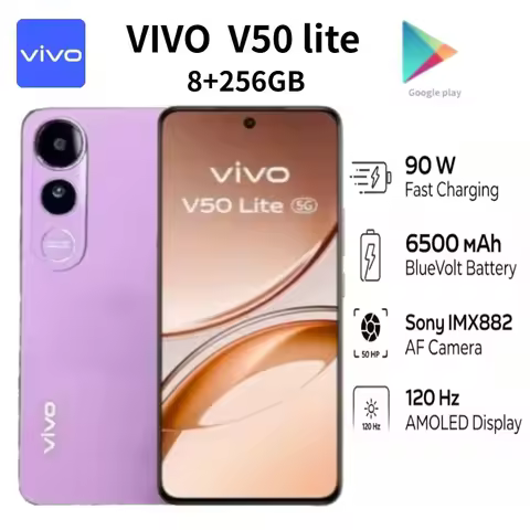 2026 New Model Vivo V50 Lite Global Version 6.77 I...