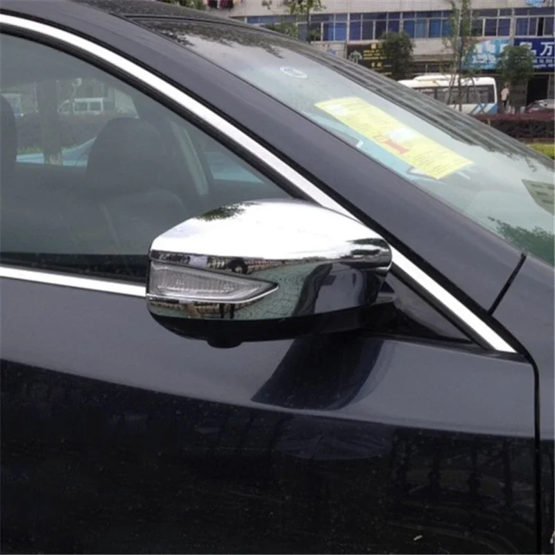 WELKINRY do Nissan Sentra B17 7th Gen Pulsar 2013-2019 Sylphy 3rd Gen drzwi samochodu błotnik boczny osłona tylne lustro wsteczna
